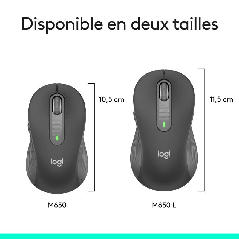 Logitech Souris Signature M650 L *910-006236 · Souris PC · Informat Systems Strasbourg (image 15)