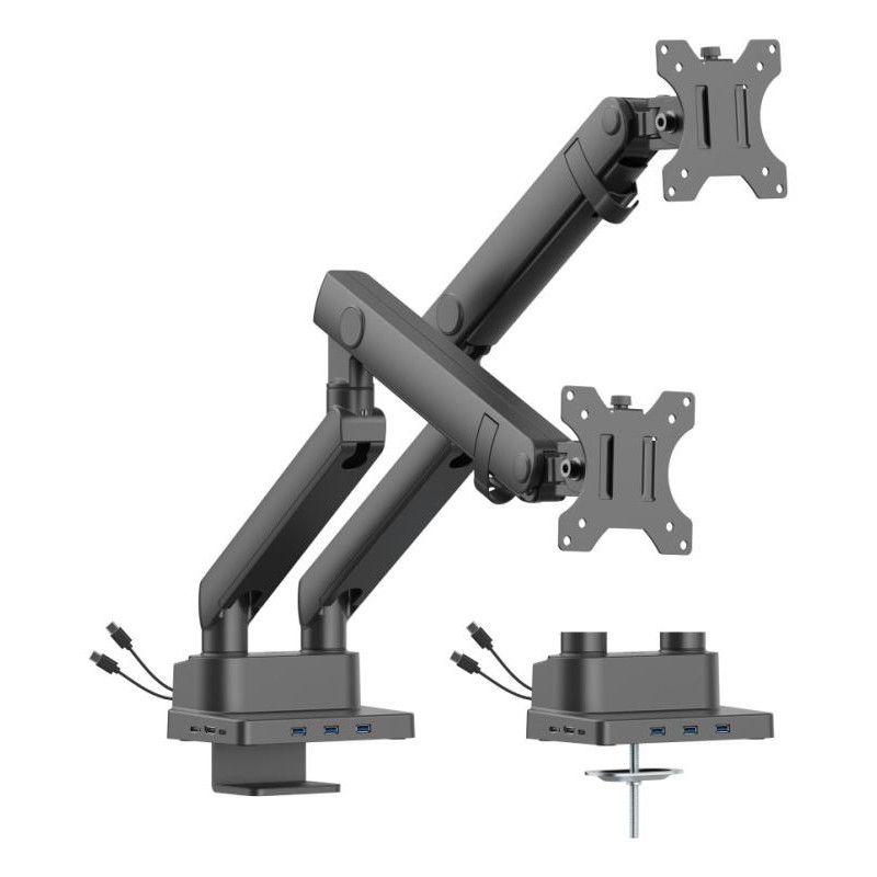 Urban Factory Bras pr Moniteur FLEXEE DUAL PRO *FAM20UF · Accessoires écrans · Informat Systems Strasbourg