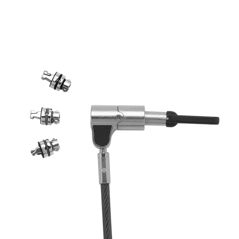 DICOTA Câble de SECURITE UNIVERSEL 3EN1 à Clé *D31699 · Accessoires Portables · Informat Systems Strasbourg (image 3)