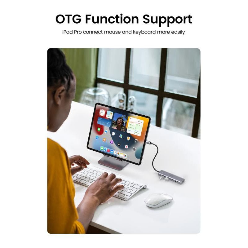 UGREEN Hub 4-Port USB3.0 avec Port Alimentation · Dock Station · Informat Systems Strasbourg (image 10)