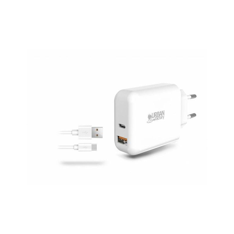 Urban Factory Chargeur 45W CYCLEE *PSC45UF · Adaptateurs & Chargeurs Secteur · Informat Systems Strasbourg