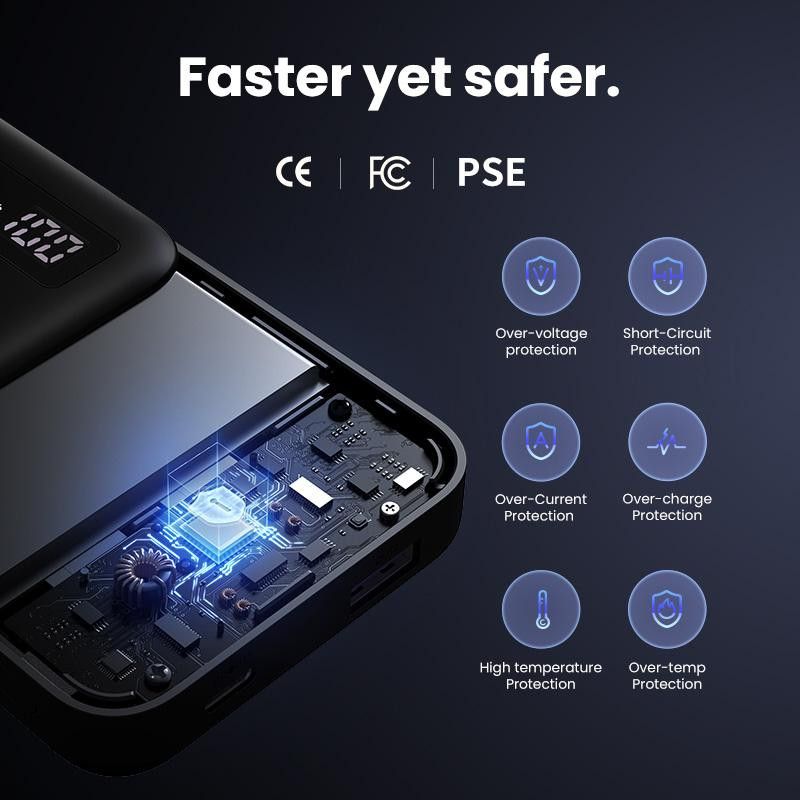 UGREEN Batterie Ext 10000mAh + 2 Ports Gris *25742 · Batteries externes · Informat Systems Strasbourg (image 8)