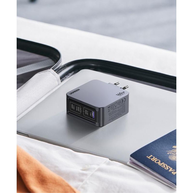 UGREEN Chargeur Sect 160W 4 Ports +Câble USB-C > USB-C 240W *25877 · Tous les accessoires PC portables · Informat Systems ... (image 12)