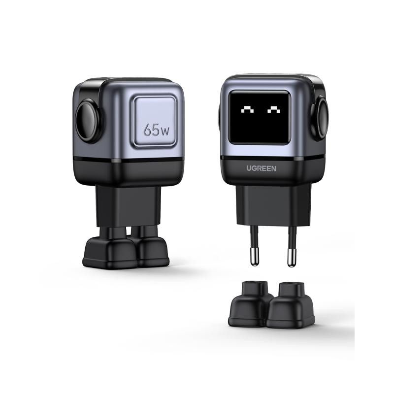 UGREEN Chargeur Rapide 65W PD 3 Ports *25685 · Accessoires Portables · Informat Systems Strasbourg (image 4)