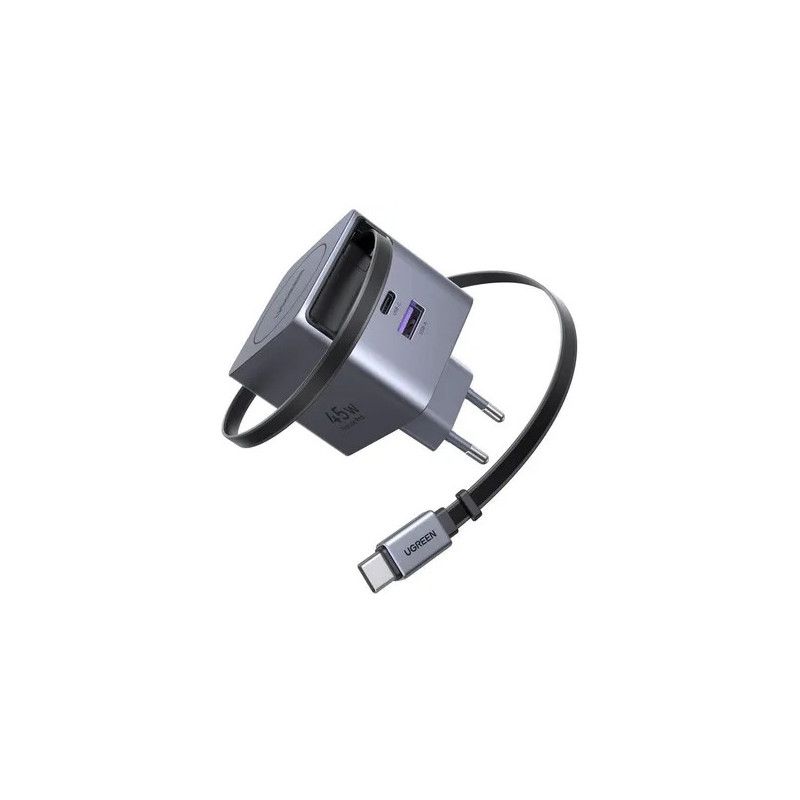UGREEN Chargeur Rapide 65 W + Câble avec Rouleau *65825 · Tous les accessoires PC portables · Informat Systems Strasbourg