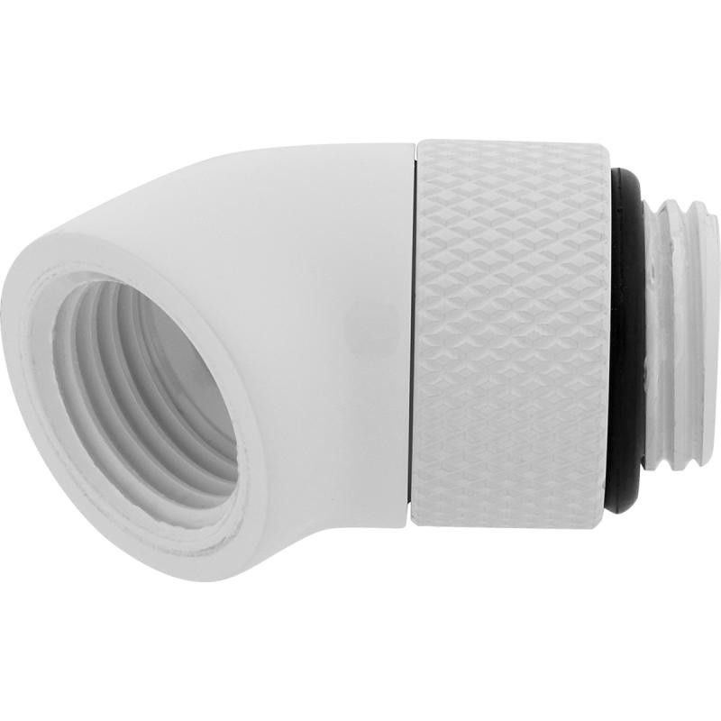 CORSAIR Hydro X Series XF Embout 45° rotatif - Blanc (x 2) · Pâte thermique · Informat Systems Strasbourg