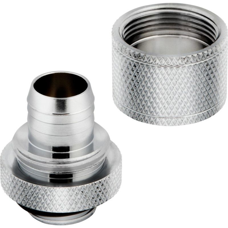 CORSAIR Hydro X Series XF Embout à compression - Chrome (x 4) abîmé · Accessoire · Informat Systems Strasbourg (image 2)