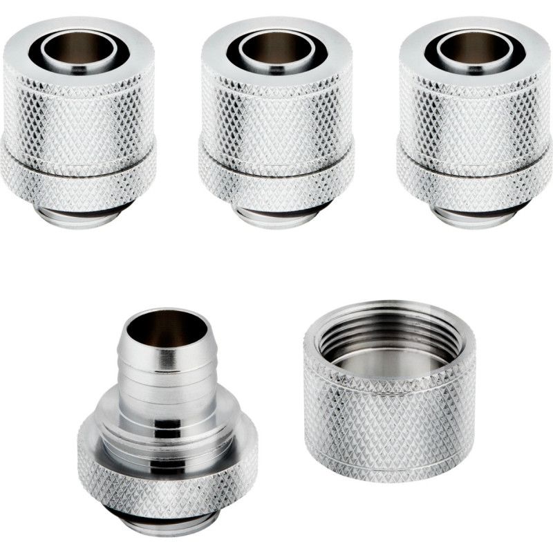 CORSAIR Hydro X Series XF Embout à compression - Chrome (x 4) abîmé · Accessoire · Informat Systems Strasbourg (image 3)