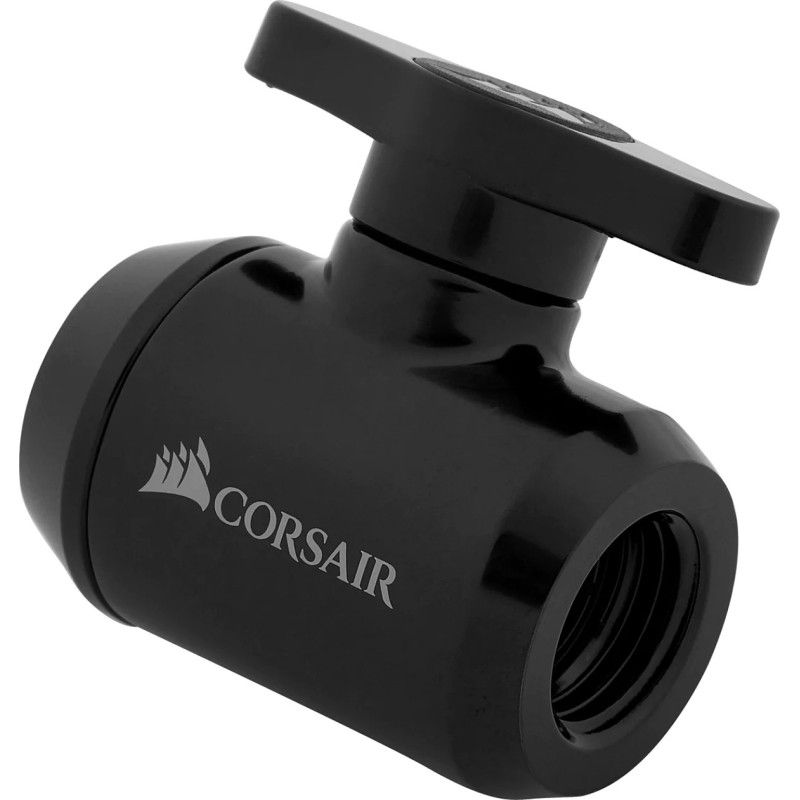 CORSAIR Hydro X Series XF Robinet - Noir abîmé · Accessoire · Informat Systems Strasbourg