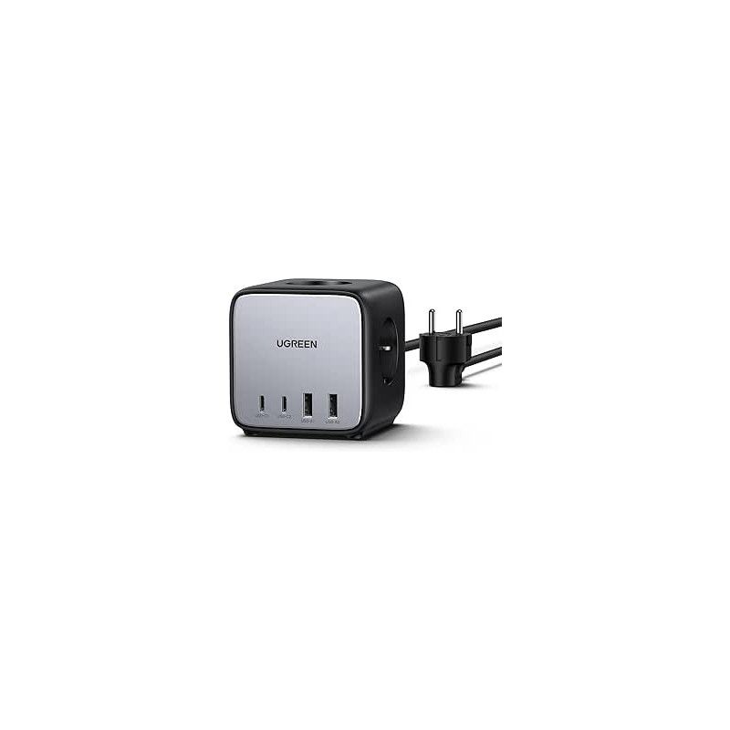 UGREEN DigiNest Cube 7 en 1 Multiprise USB Cube 3 Prises *60113 · Accessoires Portables · Informat Systems Strasbourg (image 4)