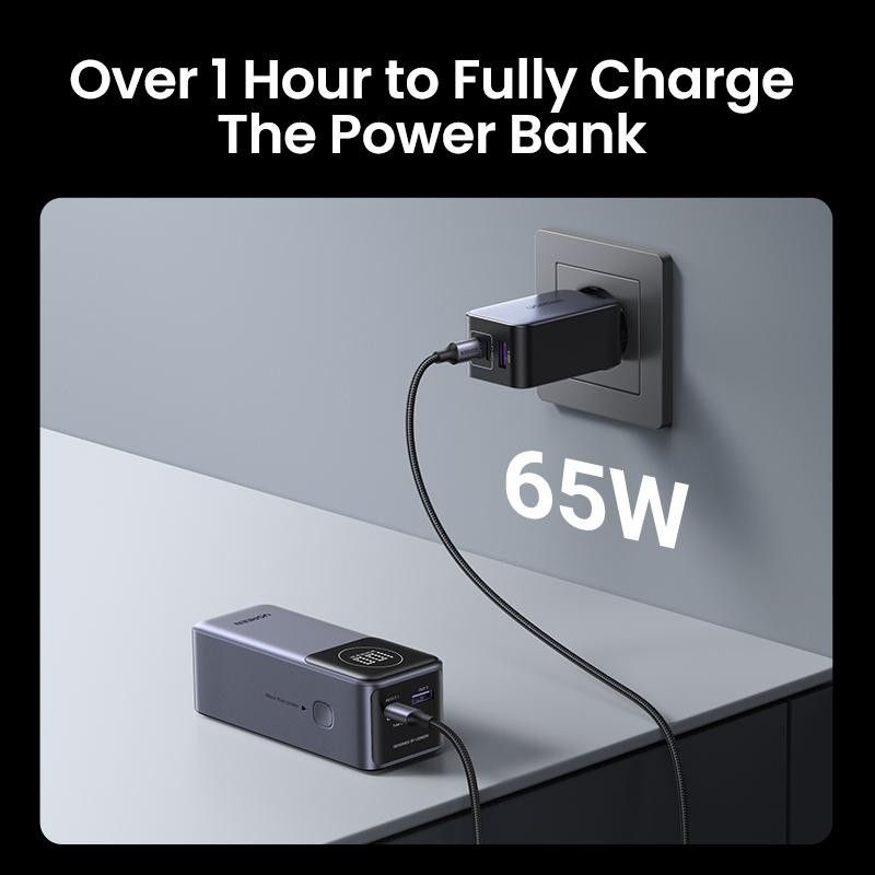 UGREEN Batterie d'Urgence Tour 12000mAh 100W *35526B · Batteries externes · Informat Systems Strasbourg (image 8)