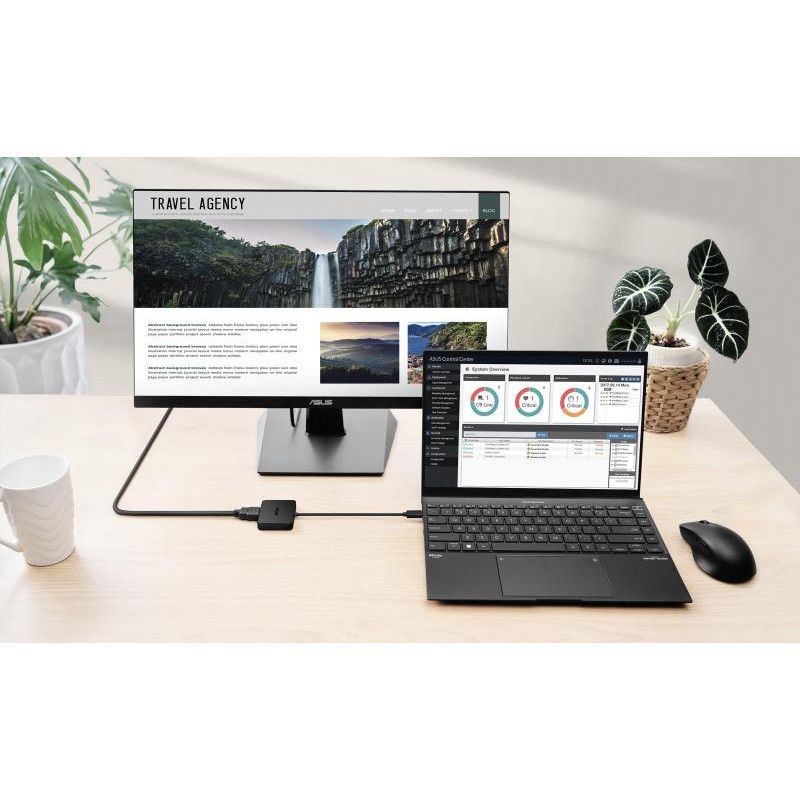 ASUS DC100 USB-C Mini Station Compact HDMI 4K · Dock Station · Informat Systems Strasbourg (image 7)