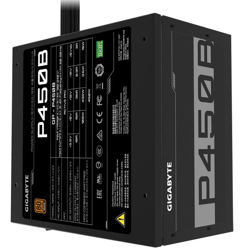 GIGABYTE 450W - GP-P450B - Bronze · Alimentations · Informat Systems Strasbourg (image 2)