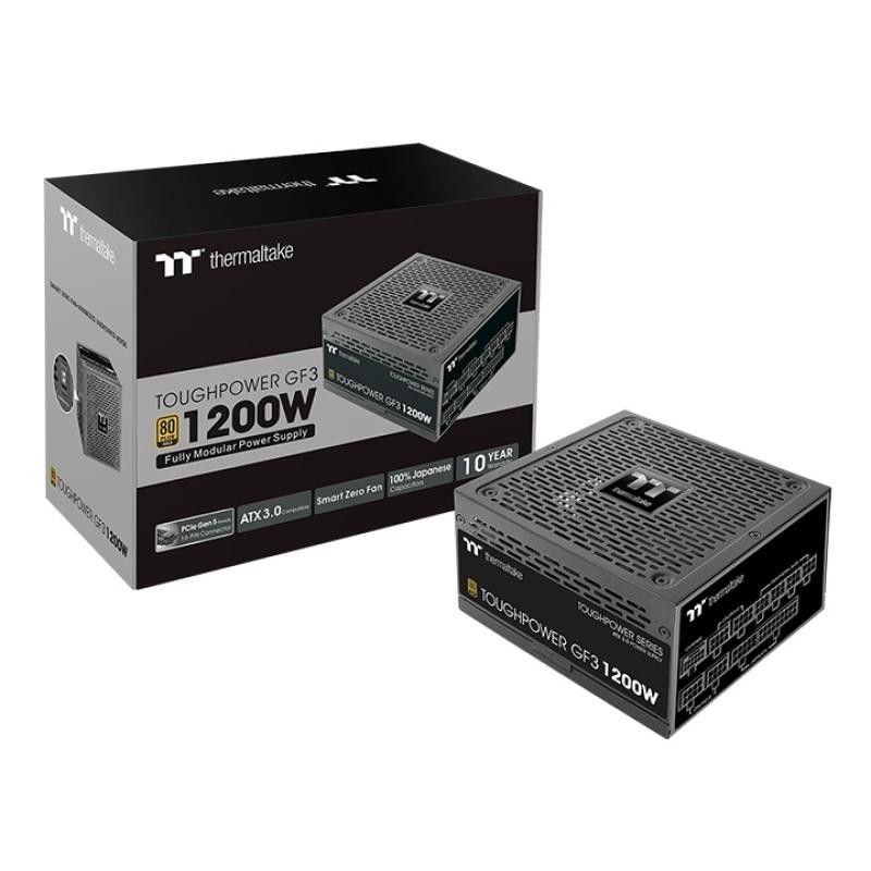 THERMALTAKE Toughpower GF3 1200W ATX 3.0 - PCIe Gen5 - 80+ Gold o · Alimentations · Informat Systems Strasbourg (image 7)