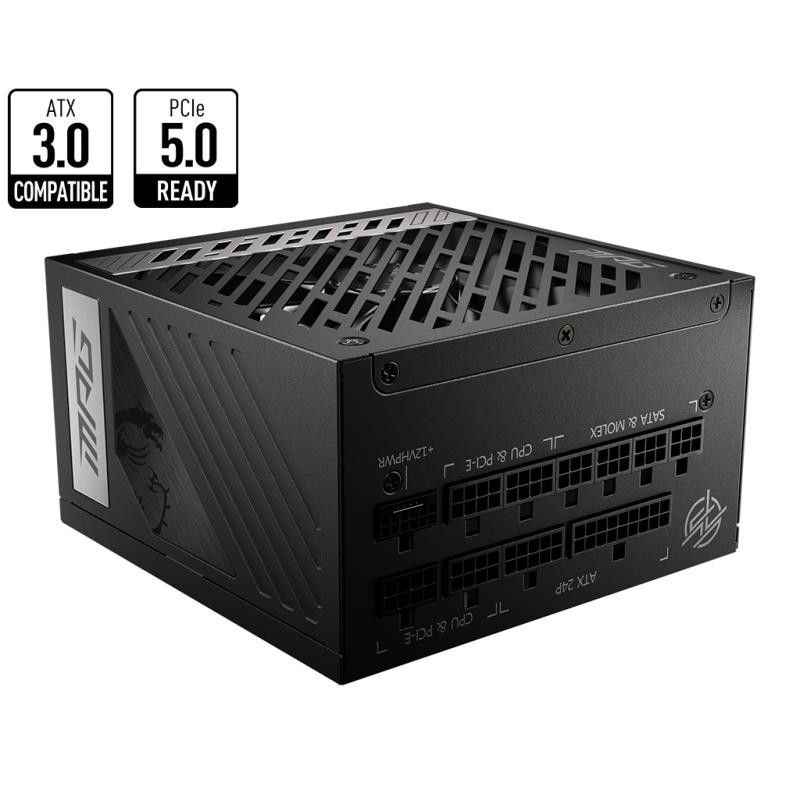 MSI MPG A850G PCIE5 - ATX 3.0 - 80+ Gold o · Alimentations · Informat Systems Strasbourg