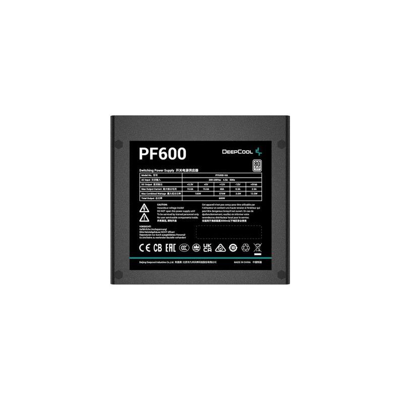 DEEPCOOL PF600 - 80 Plus · Alimentations · Informat Systems Strasbourg (image 3)