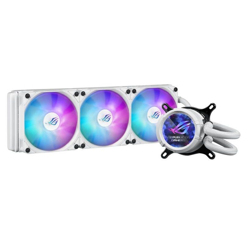 ASUS ROG STRIX LC III 360 ARGB LCD WHITE · Watercooling · Informat Systems Strasbourg