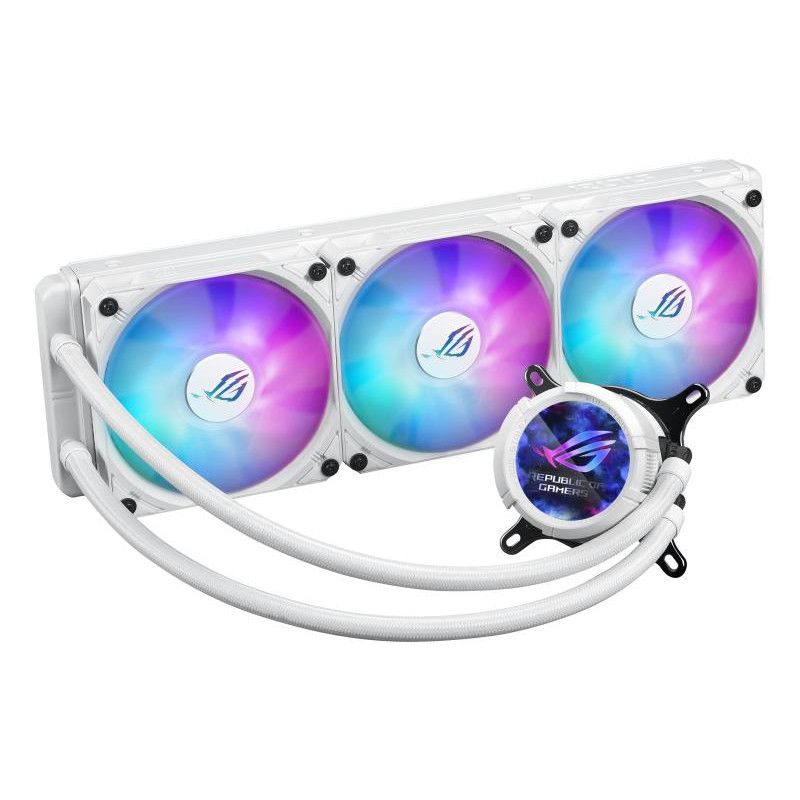 ASUS ROG STRIX LC III 360 ARGB LCD WHITE · Watercooling · Informat Systems Strasbourg (image 3)