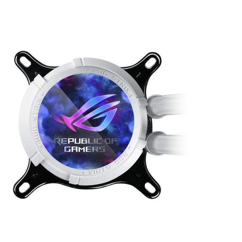 ASUS ROG STRIX LC III 360 ARGB LCD WHITE · Watercooling · Informat Systems Strasbourg (image 4)