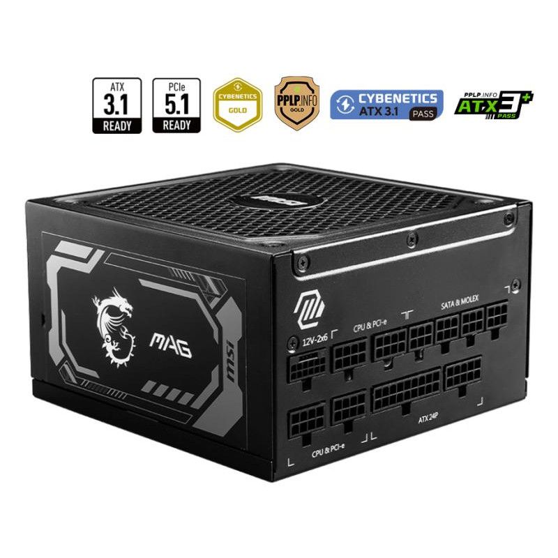 MSI MAG A1250GL PCIE5o · Alimentations · Informat Systems Strasbourg