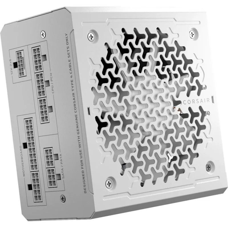 CORSAIR RM750e White, 750 Watt, ATX 3.1, Cybenetics GOLD · Alimentations · Informat Systems Strasbourg