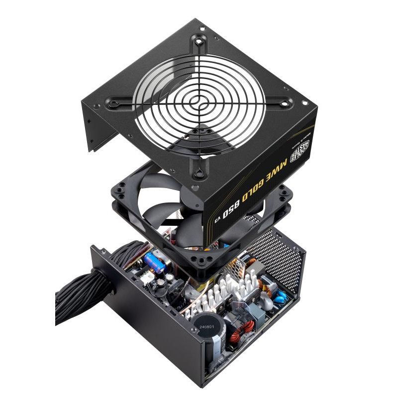 COOLER MASTER MWE Gold 850 V3 NonModulaire - ATX 3.1 - 80+ GOLD- 850 WATTS · Alimentations · Informat Systems Strasbourg (image 7)