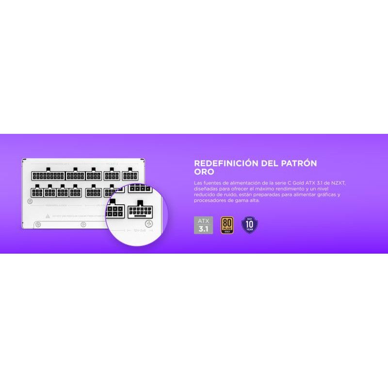 NZXT ATX 3.1 1200 Watt 80 Plus Gold · Alimentations · Informat Systems Strasbourg (image 9)
