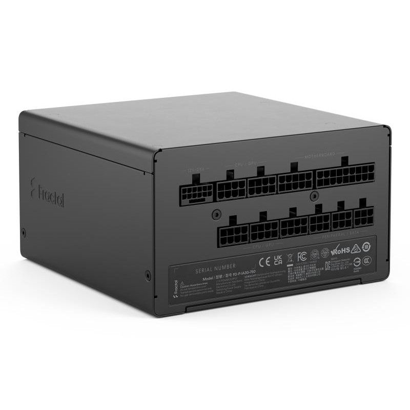 FRACTAL DESIGN FRACTAL Ion 3 Gold 750W Black, EU Cord · Alimentations · Informat Systems Strasbourg