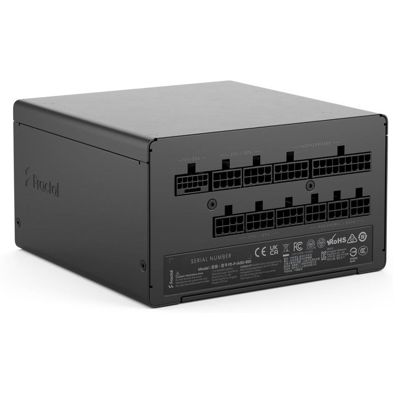 FRACTAL DESIGN FRACTAL Ion 3 Gold 850W Black , EU Cord · Alimentations · Informat Systems Strasbourg (image 4)