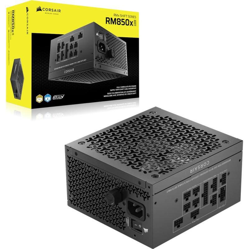 CORSAIR 2025 RMx Shift Series 850 Watt ATX Fully Modular Cybenetics Gold Power S · Alimentations · Informat Systems Strasb...
