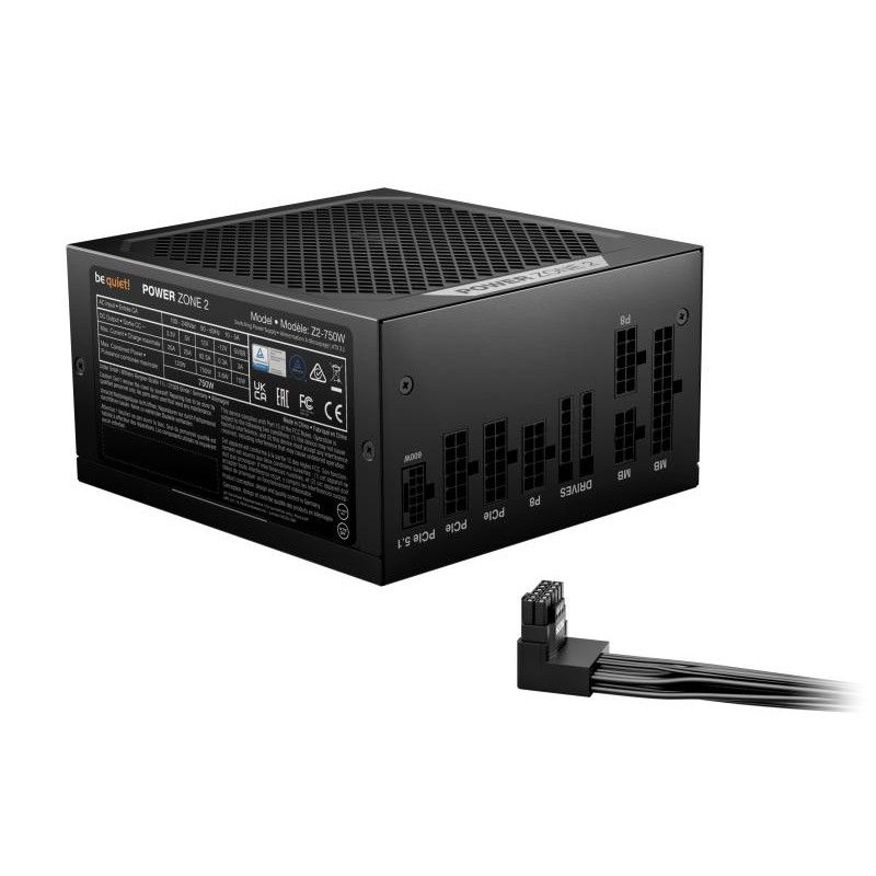 BE QUIET! Alimentation Power Zone 2 750W-80PLUS Platinum · Alimentations · Informat Systems Strasbourg (image 2)