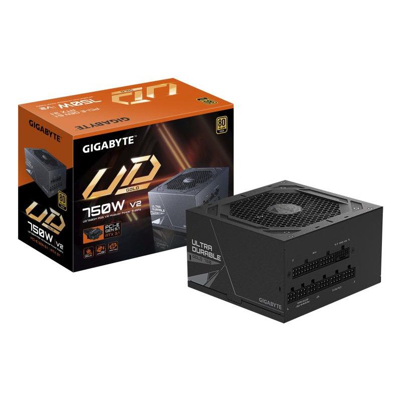 GIGABYTE 750W - GP-UD750GM PG5 V2 - 80+ Gold · Alimentations · Informat Systems Strasbourg
