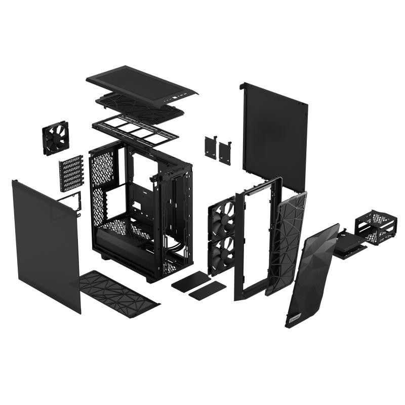 FRACTAL DESIGN FRACTAL Meshify 2 Compact Black TG Dark Tint o · Boîtiers · Informat Systems Strasbourg (image 18)