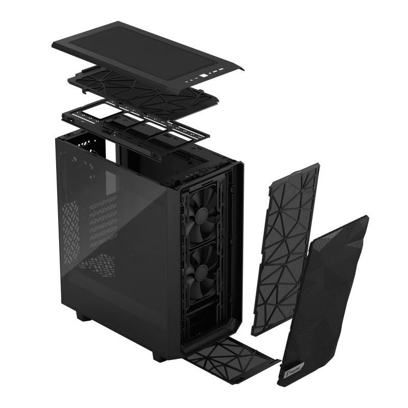 FRACTAL DESIGN FRACTAL Meshify 2 Compact Black TG Light Tint o · Boîtiers · Informat Systems Strasbourg (image 17)