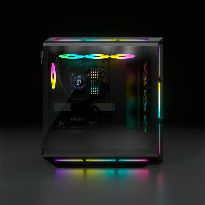 CORSAIR ICUE 5000T RGB NOIR · Boîtiers · Informat Systems Strasbourg (image 4)