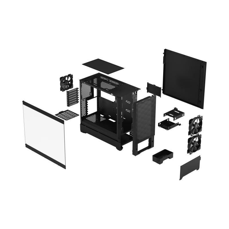 Fractal Design Pop Air Black TG Clear Tint · Boîtiers · Informat Systems Strasbourg (image 12)