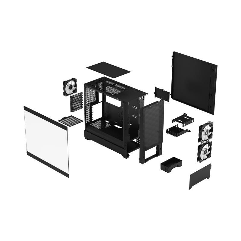 Fractal Design Pop Air RGB Black TG Clear Tint · Boîtiers · Informat Systems Strasbourg (image 12)
