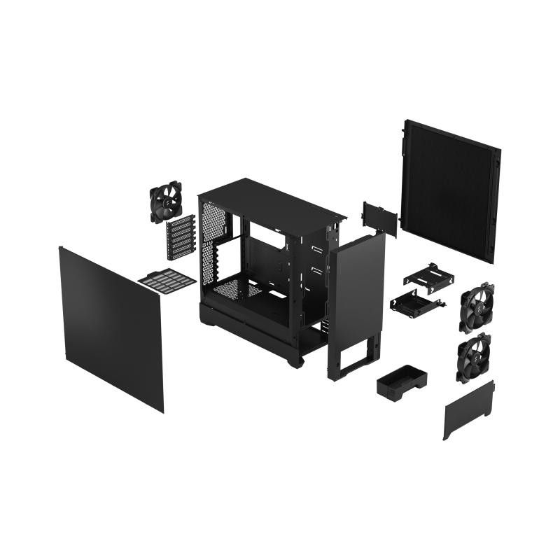 Fractal Design Pop Silent Black Solid · Boîtiers · Informat Systems Strasbourg (image 2)