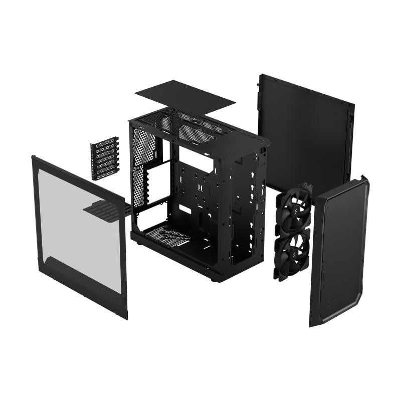 Fractal Design Focus 2 Black TG Clear Tint · Boîtiers · Informat Systems Strasbourg (image 12)
