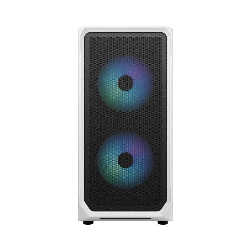 Fractal Design Focus 2 RGB White TG Clear Tint · Boîtiers · Informat Systems Strasbourg (image 2)