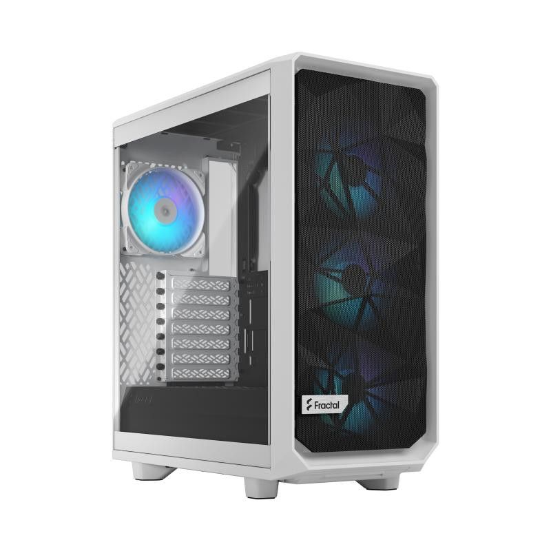 FRACTAL DESIGN FRACTL DESIGN AB Meshify 2 Compact RGB White TG Clear Tint o · Boîtiers · Informat Systems Strasbourg