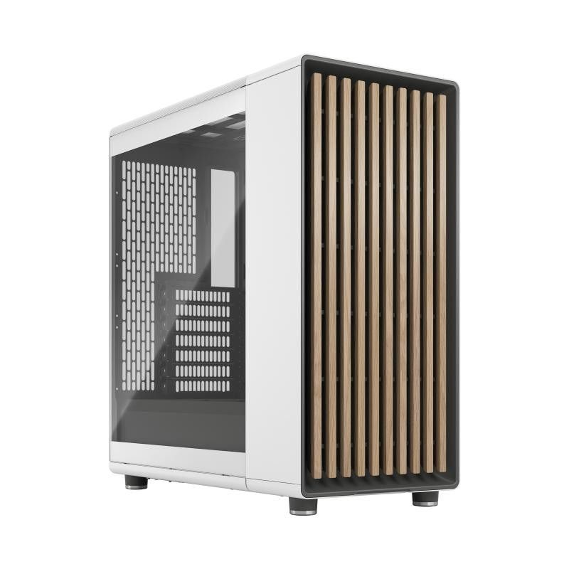 FRACTAL DESIGN FRACTAL North Chalk White TG Clear Tint · Boîtiers · Informat Systems Strasbourg
