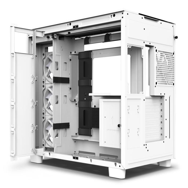 NZXT H9 Elite Whiteo · Boîtiers · Informat Systems Strasbourg