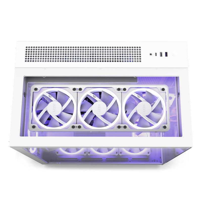 NZXT H9 Elite Whiteo · Boîtiers · Informat Systems Strasbourg (image 3)
