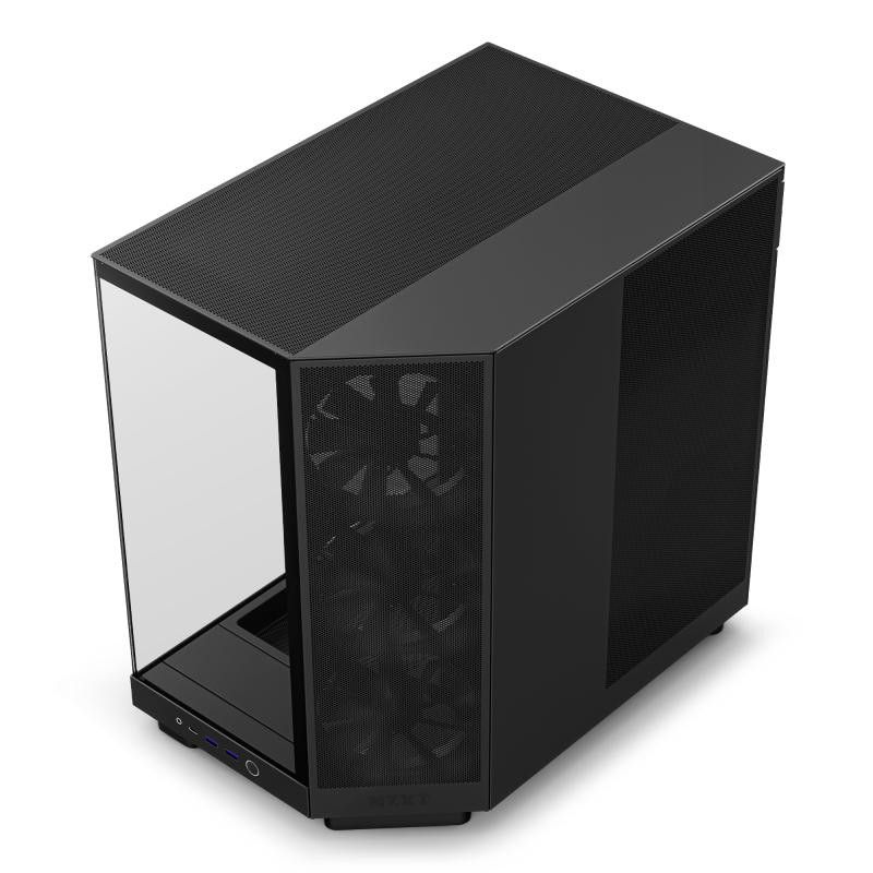 NZXT H6 Flow Blacko · Boîtiers · Informat Systems Strasbourg (image 2)