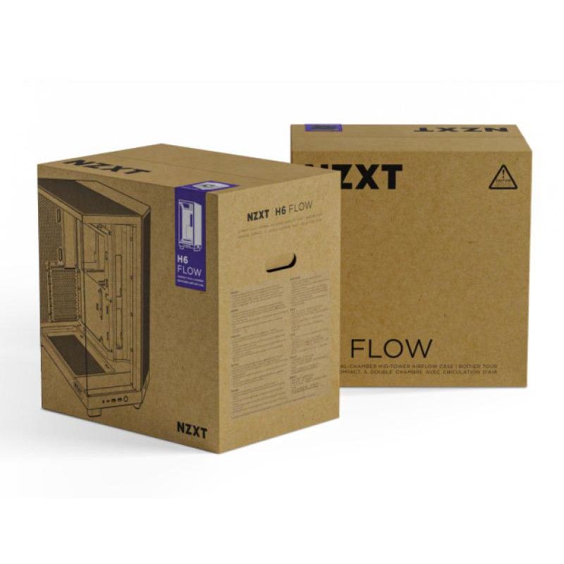 NZXT H6 Flow Blacko · Boîtiers · Informat Systems Strasbourg (image 16)