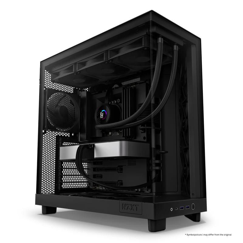 NZXT H6 Flow Blacko · Boîtiers · Informat Systems Strasbourg (image 6)