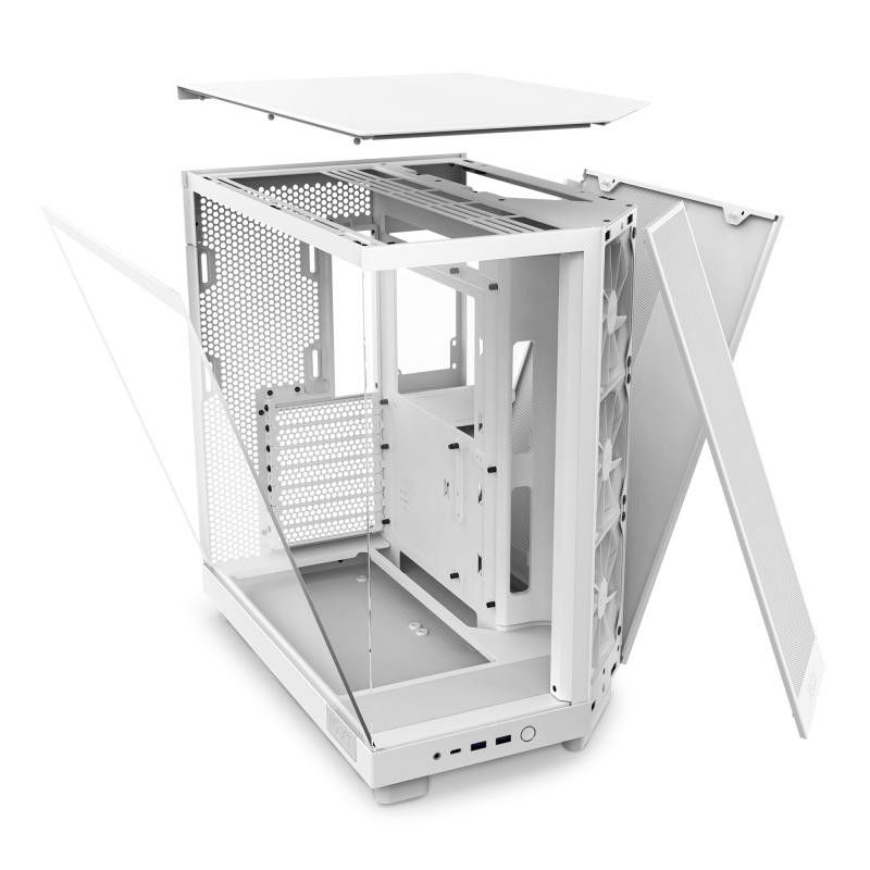 NZXT H6 Flow Whiteo · Boîtiers · Informat Systems Strasbourg (image 14)