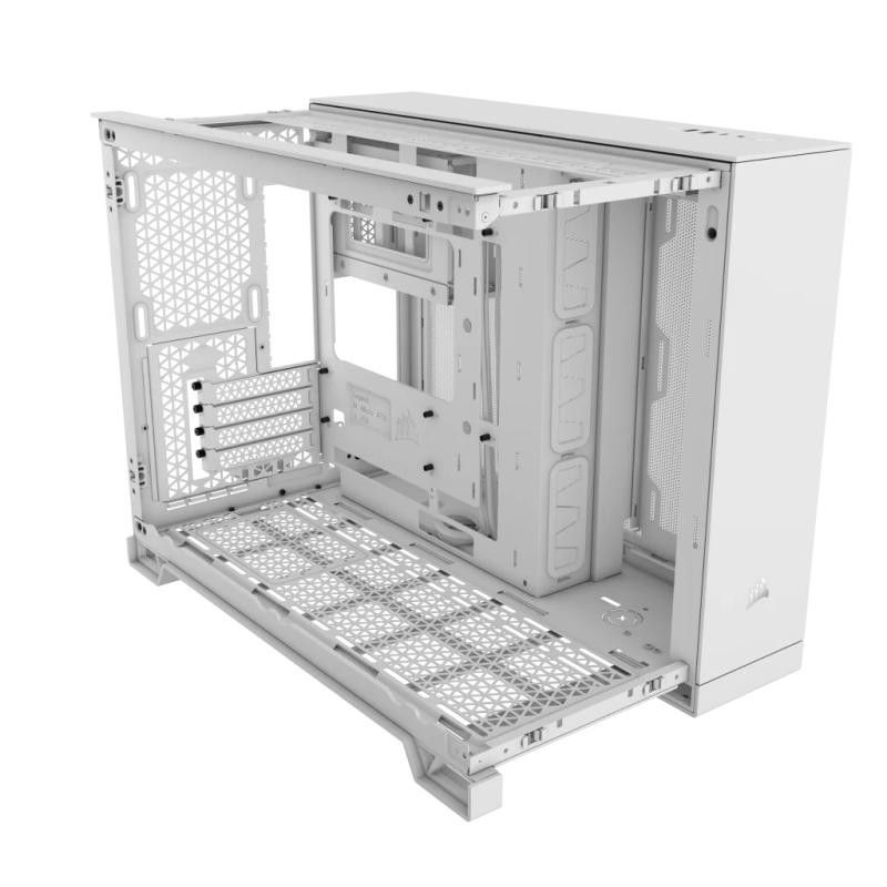 CORSAIR 2500X Micro ATX Dual Chamber PC Case - White · Boîtiers · Informat Systems Strasbourg (image 5)