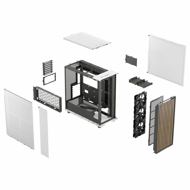 FRACTAL DESIGN FRACTAL North XL Chalk White · Boîtiers · Informat Systems Strasbourg (image 17)